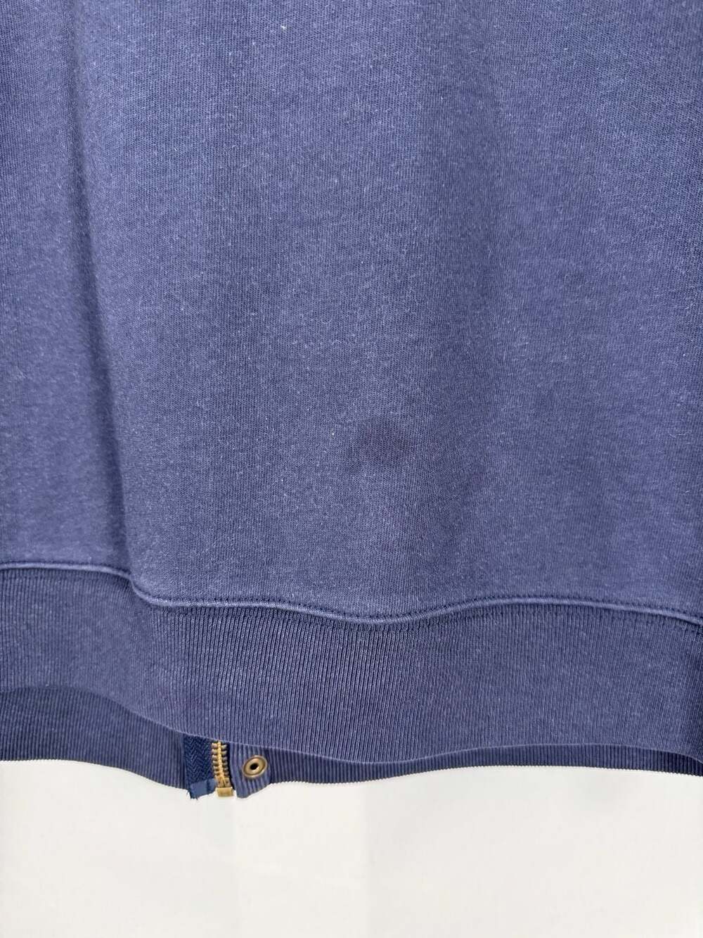 Pendleton Men's Navy Blue Cotton Bomber Jacket with Native Pattern Lining Size M - Picture 7 of 11